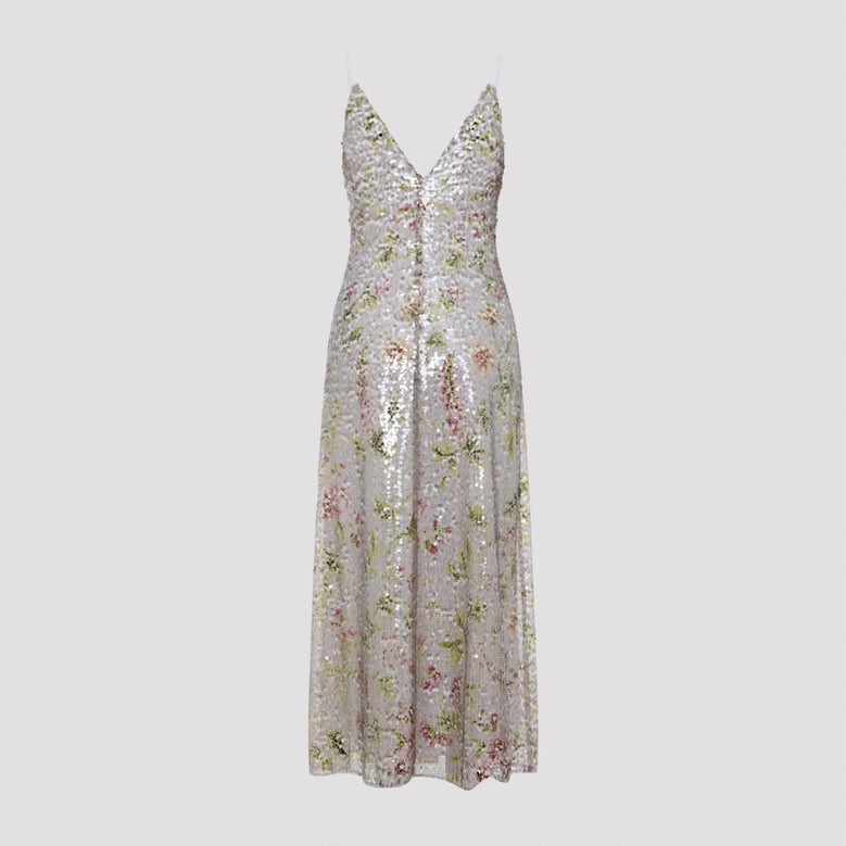 paiettes long dress by Selfnex