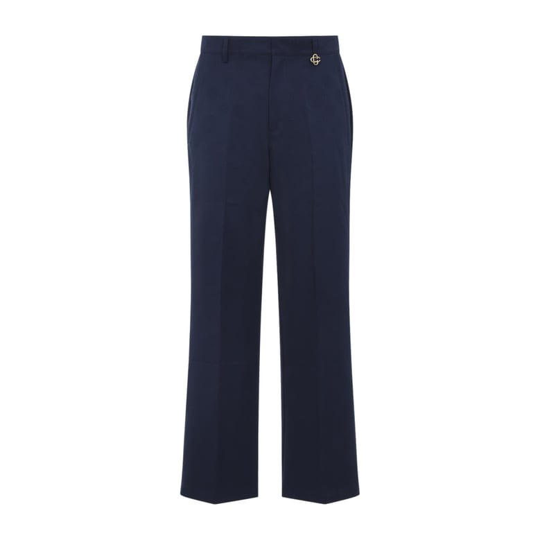 monogram chinos by Selfnex