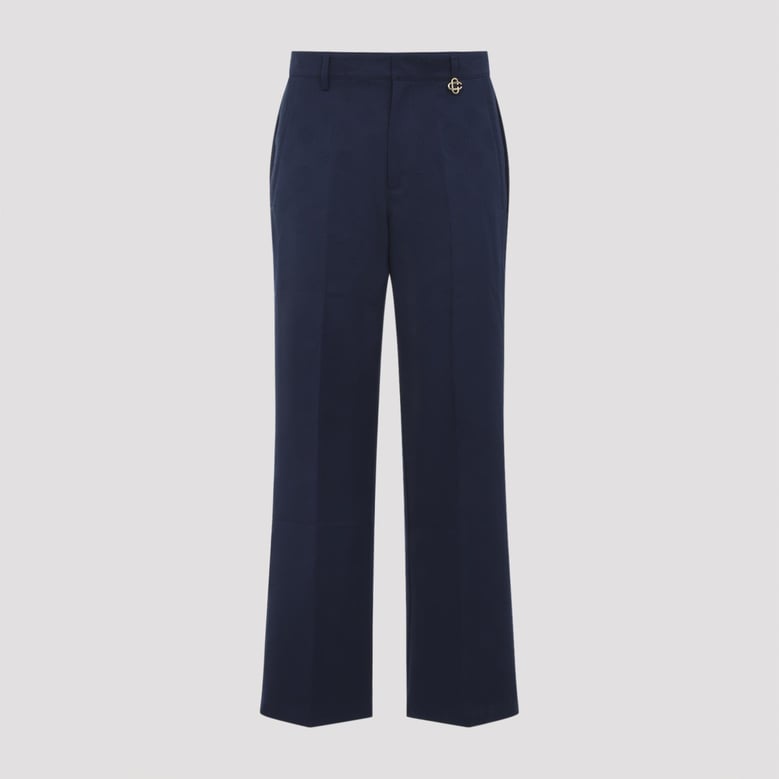 monogram chinos by Selfnex