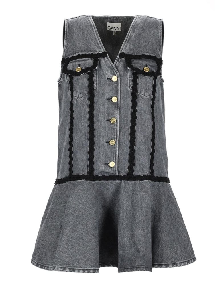 cotton mini dress by Selfnex