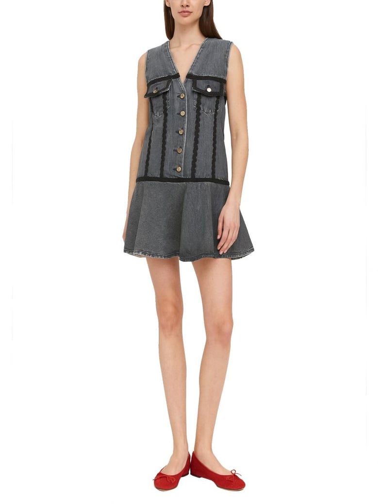 cotton mini dress by Selfnex