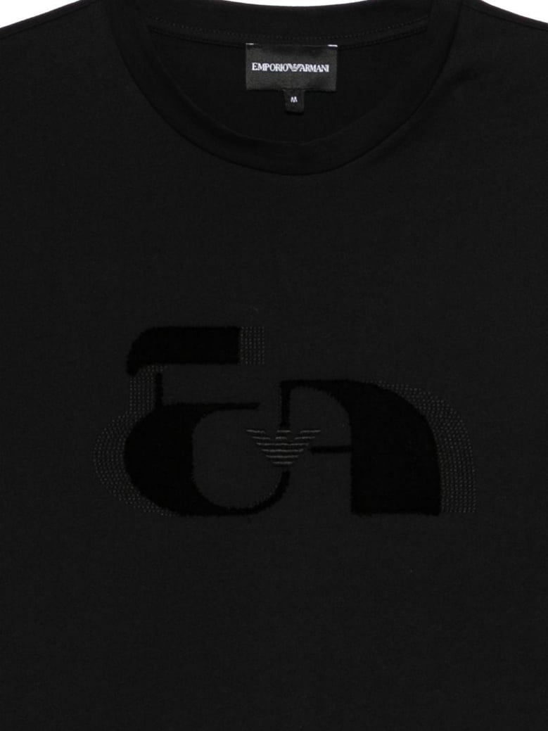 printed cotton t-shirt by Selfnex