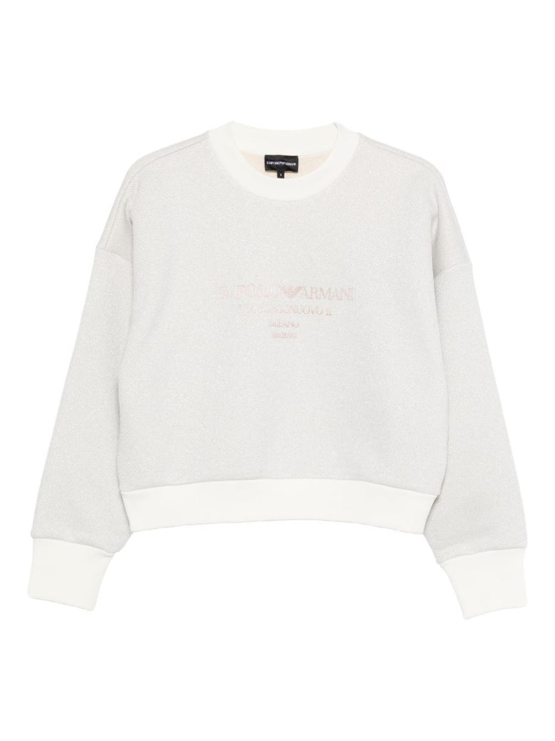 lurex sweatshirt by Selfnex