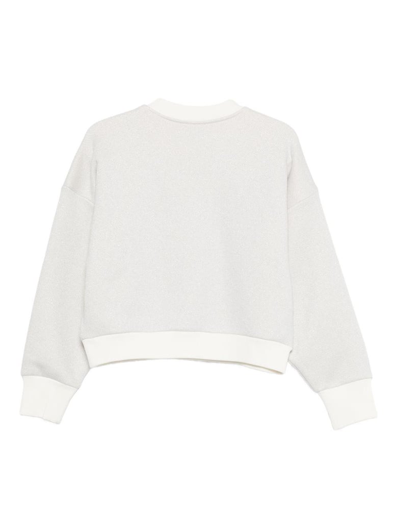 lurex sweatshirt by Selfnex