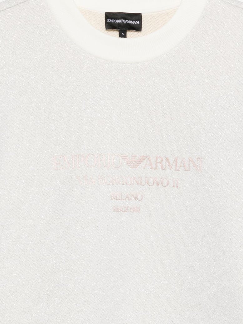 lurex sweatshirt by Selfnex