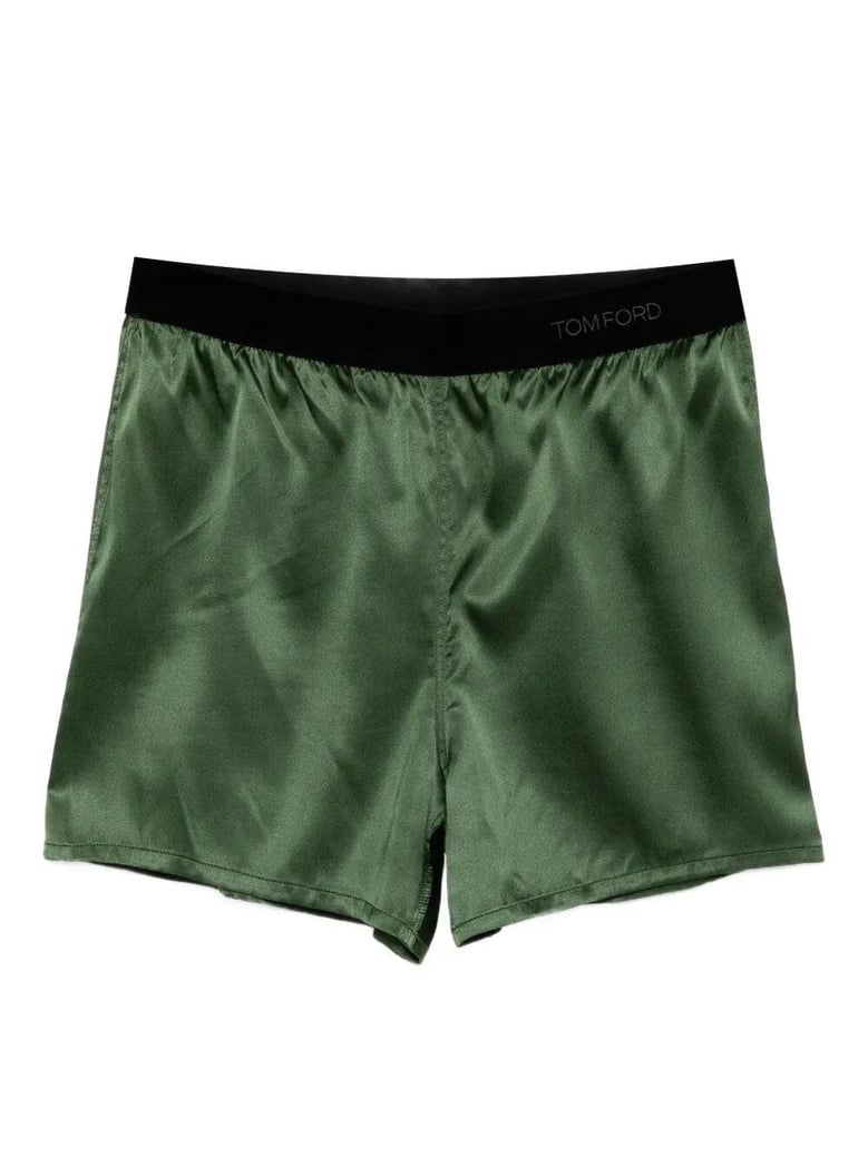 silk pajama shorts by Selfnex