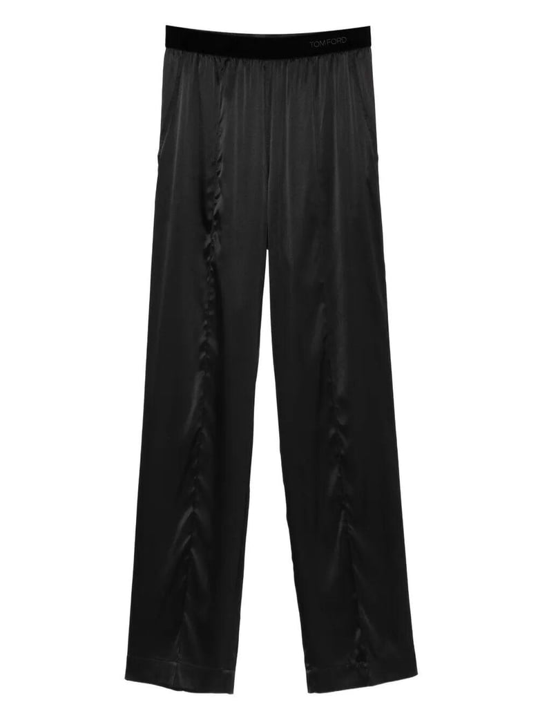 pajama silk trousers by Selfnex