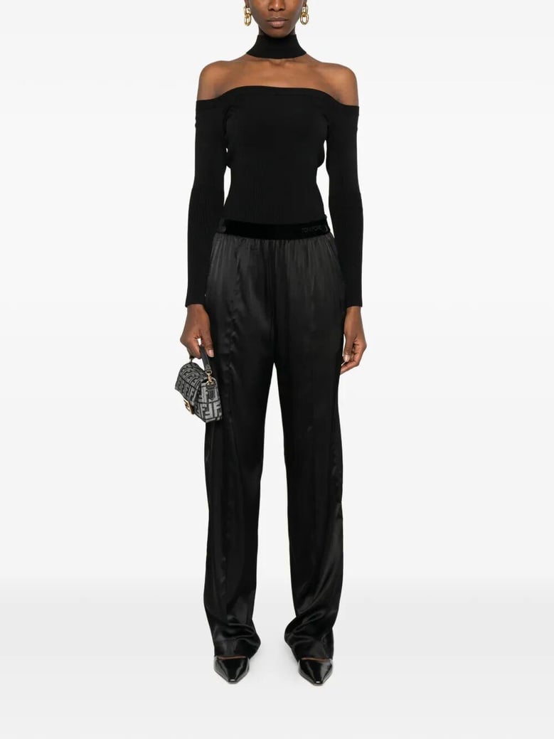 pajama silk trousers by Selfnex