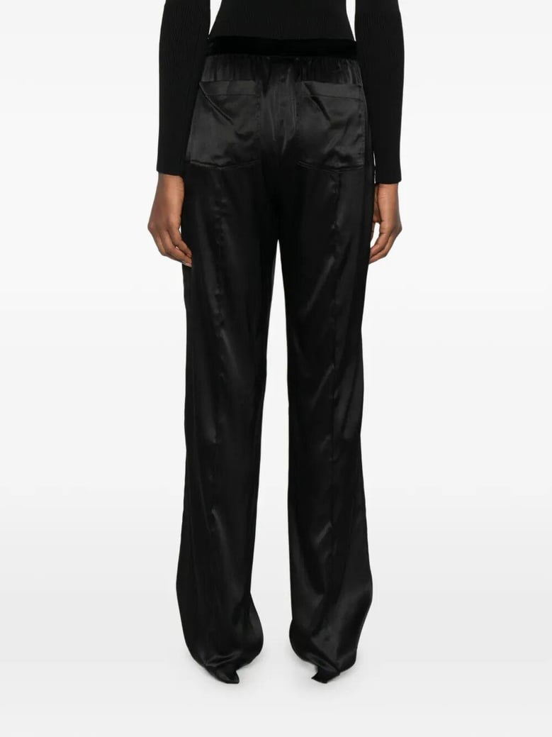 pajama silk trousers by Selfnex