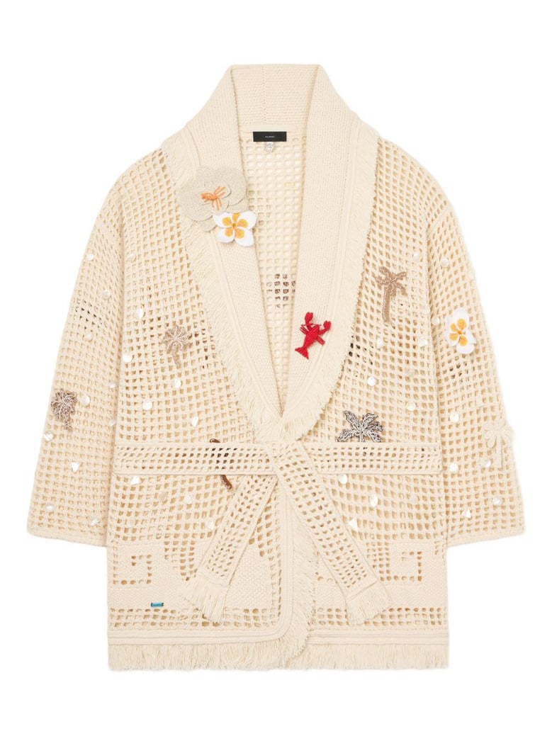 where the waves begins cotton cardigan by Selfnex