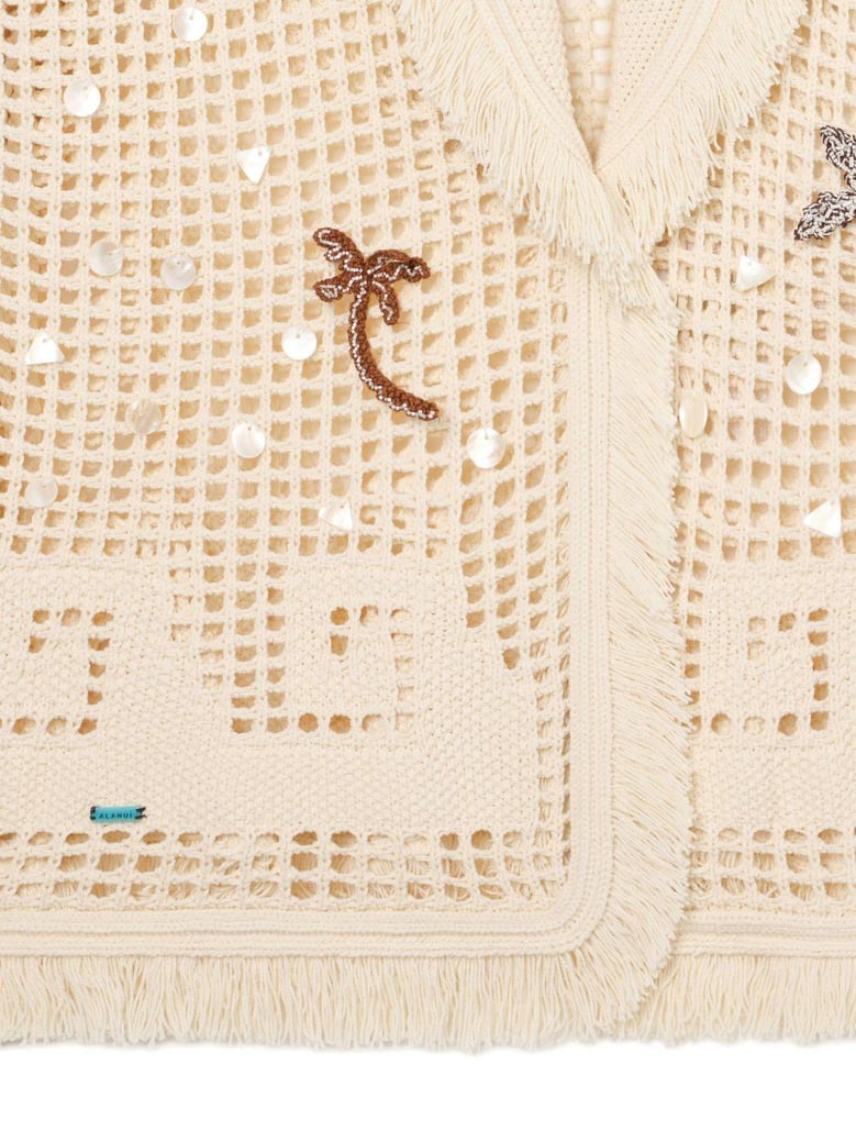 where the waves begins cotton cardigan by Selfnex
