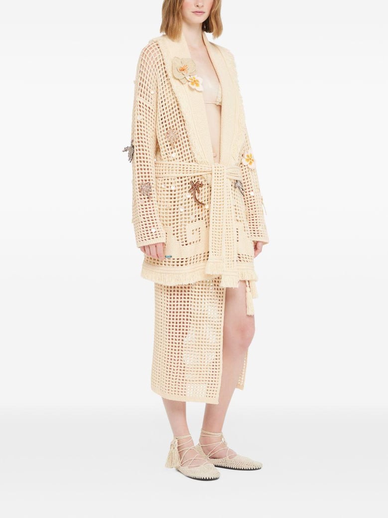 where the waves begins cotton cardigan by Selfnex