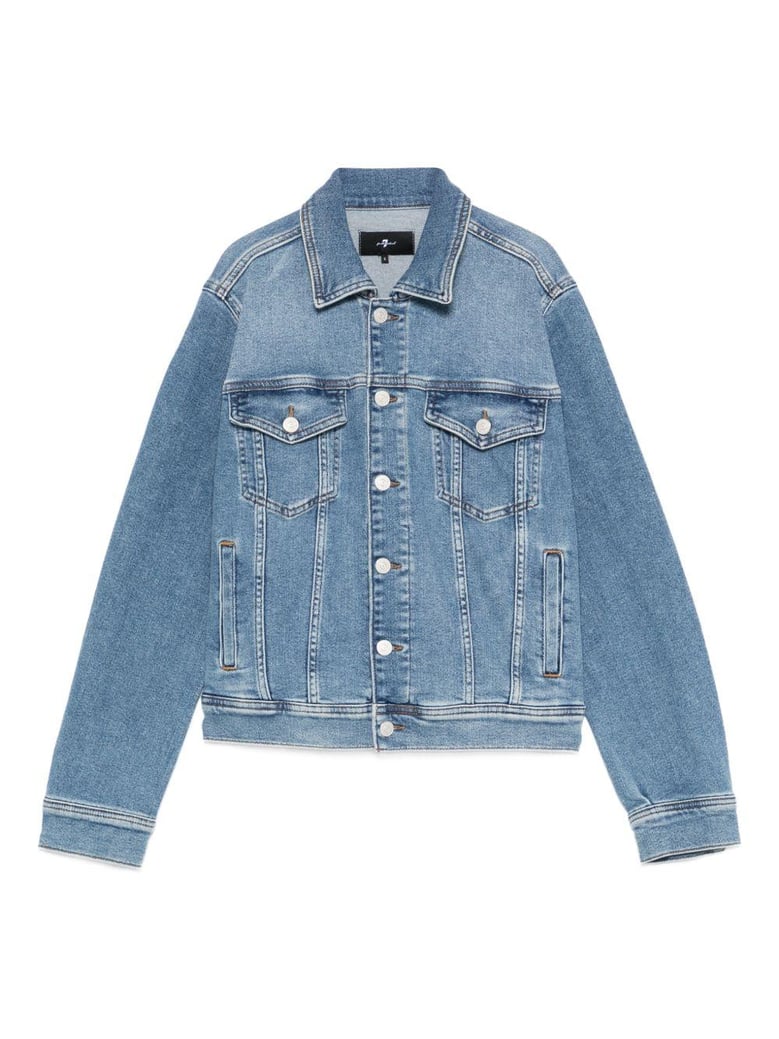 adi denim trucker jacket by Selfnex
