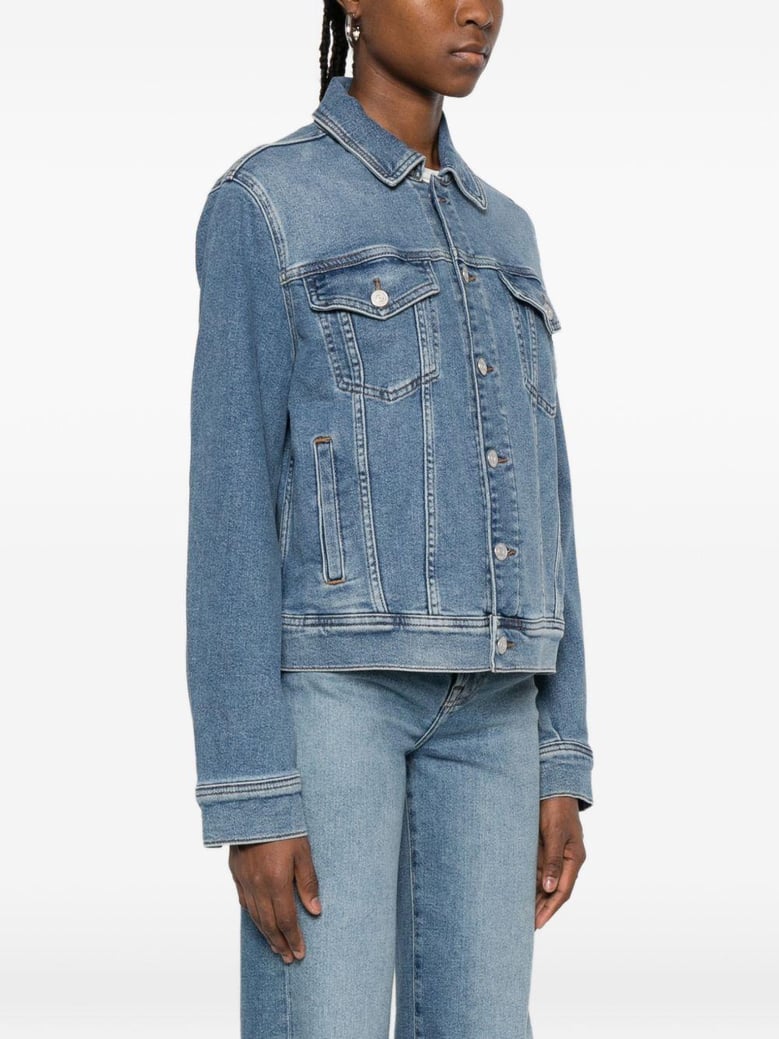 adi denim trucker jacket by Selfnex