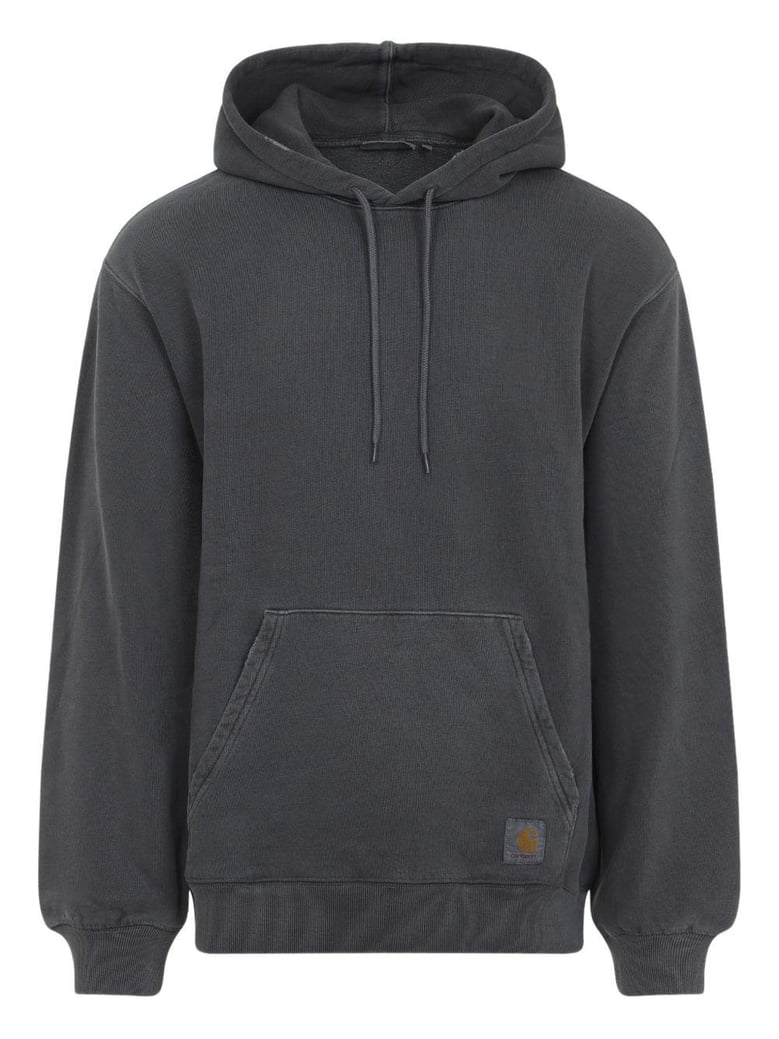 logo cotton hoodie by Selfnex