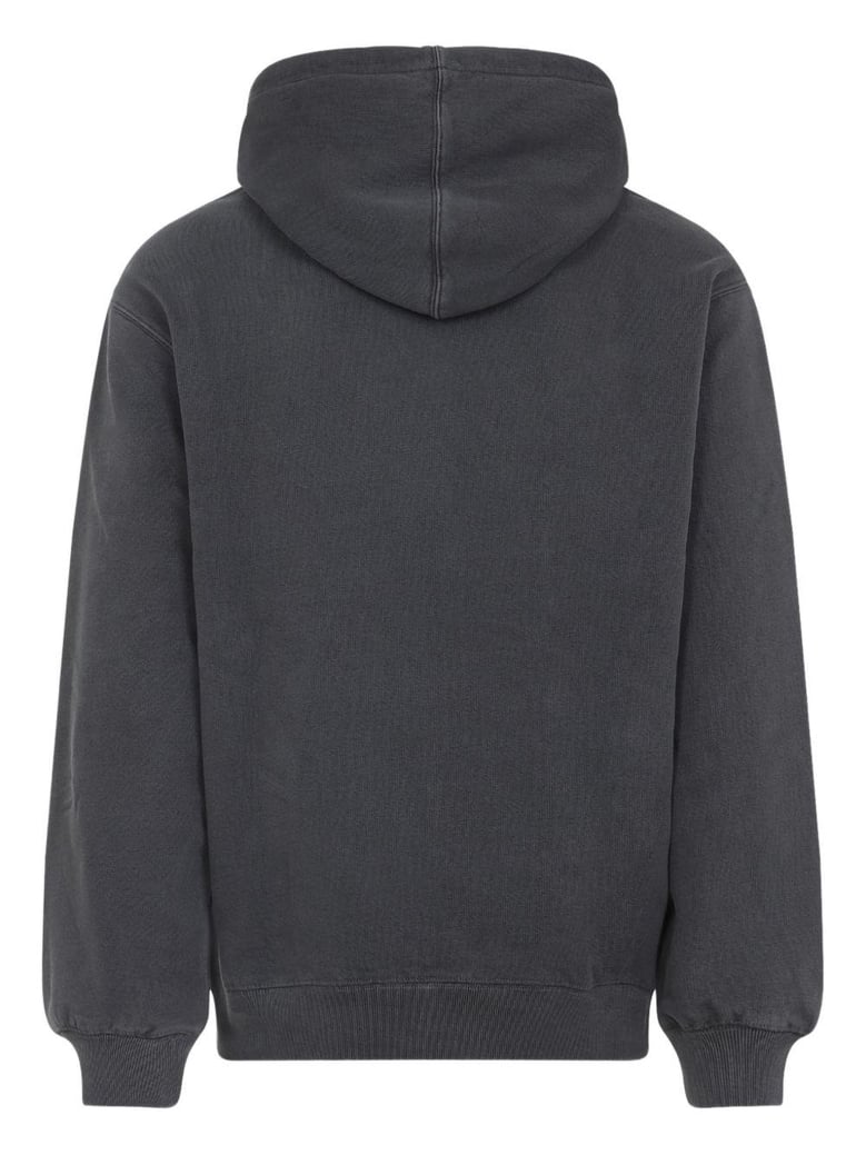 logo cotton hoodie by Selfnex