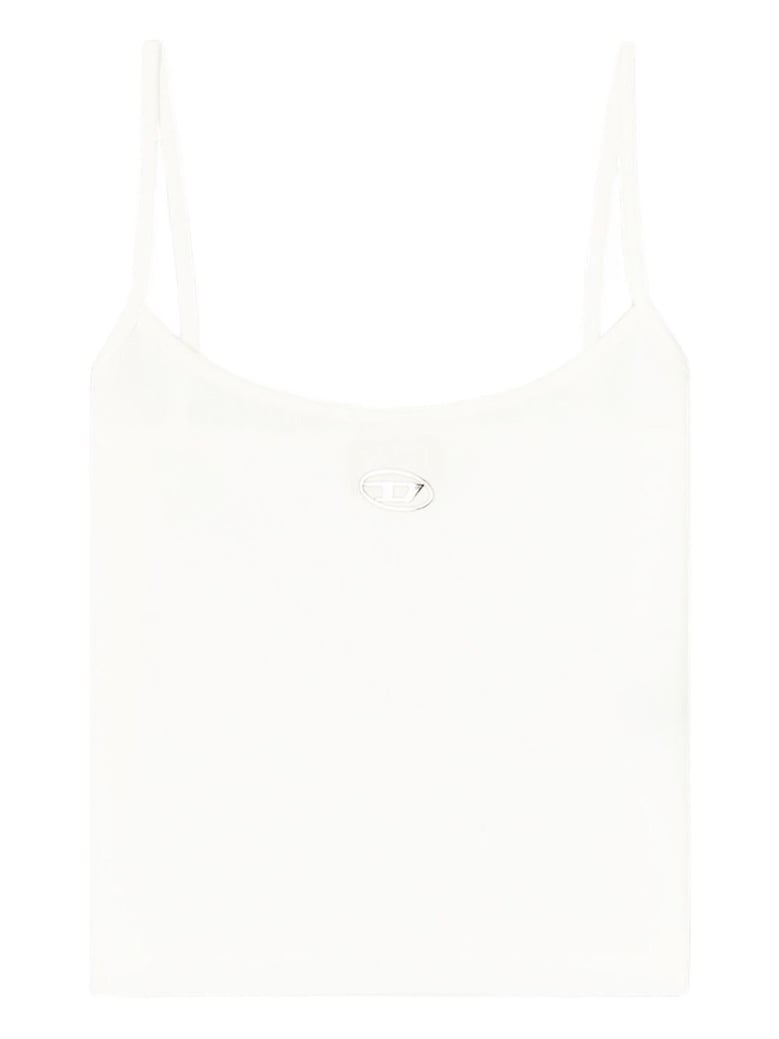 logo cotton tank top by Selfnex