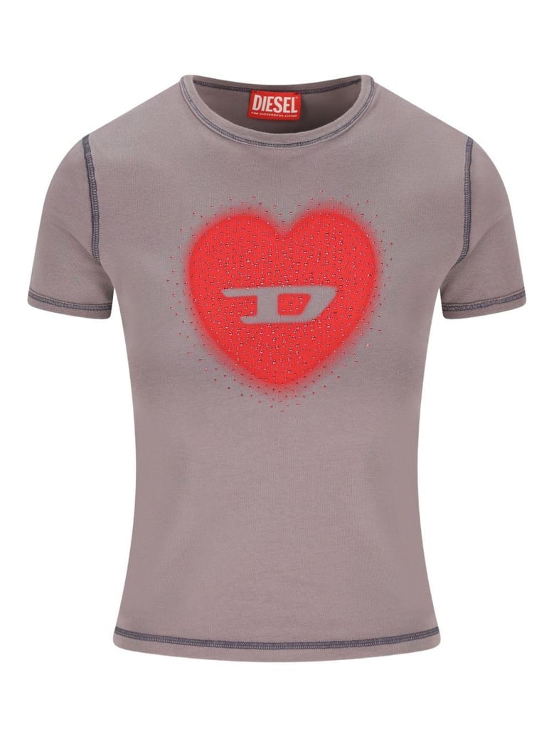 heart cotton t-shirt by Selfnex