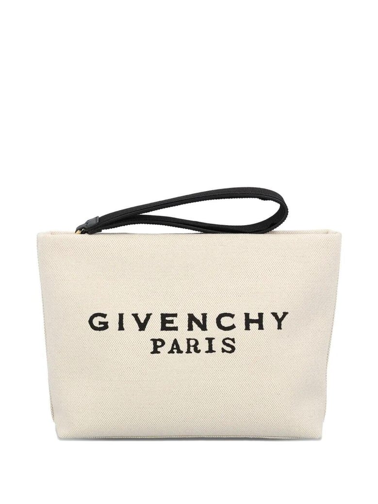 logo cotton pouch by Selfnex