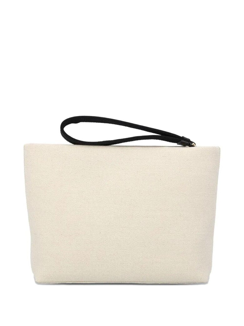 logo cotton pouch by Selfnex