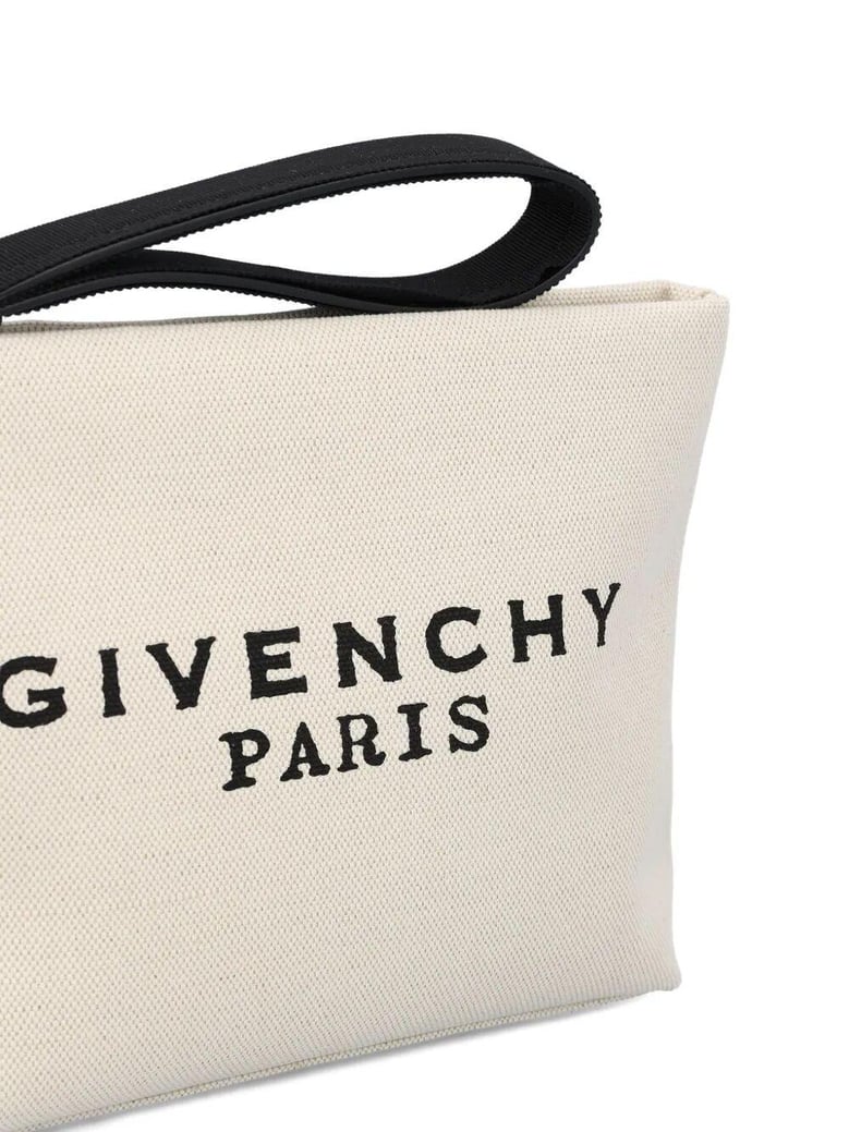 logo cotton pouch by Selfnex