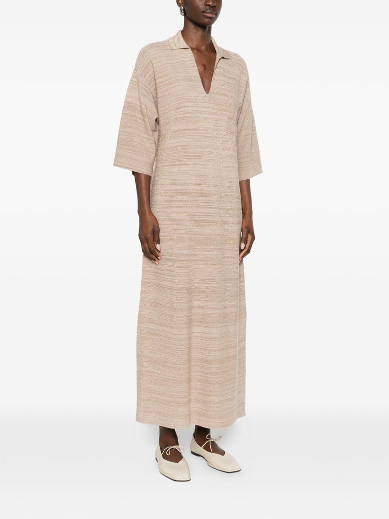 wool and cotton shirtdress by Selfnex