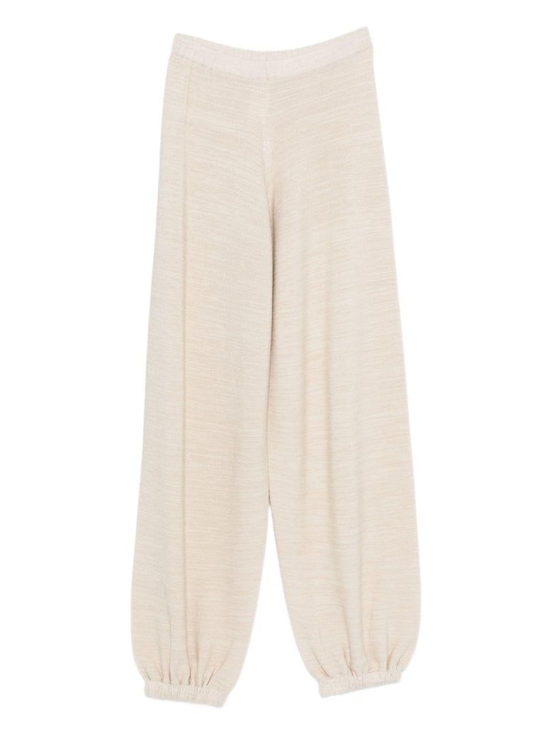 wool and cotton trousers by Selfnex