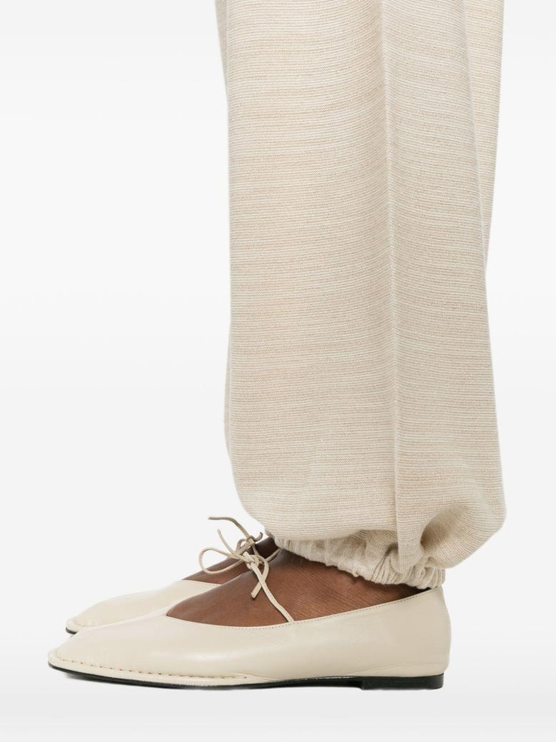 wool and cotton trousers by Selfnex