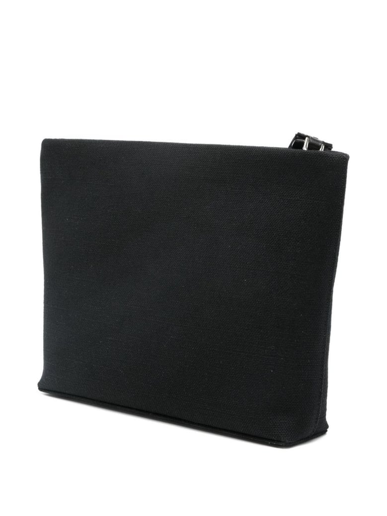logo cotton pouch by Selfnex