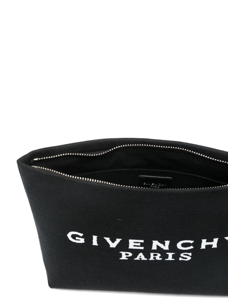 logo cotton pouch by Selfnex