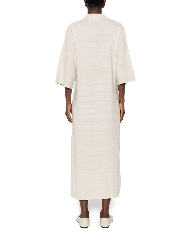 wool and cotton shirtdress by Selfnex