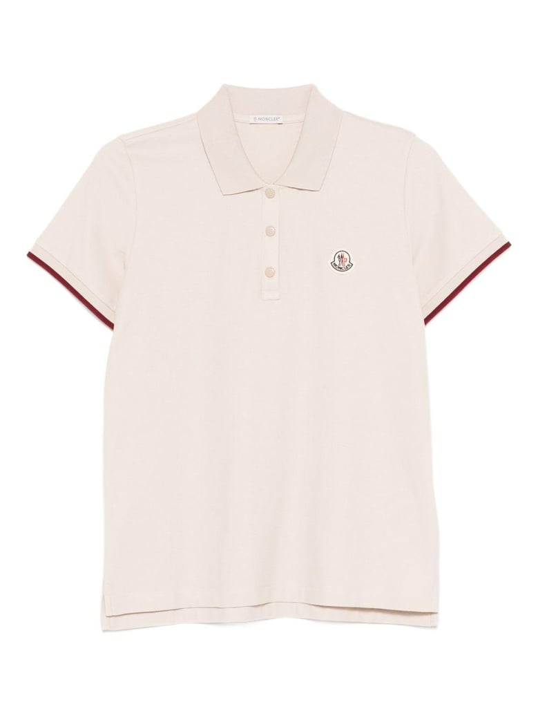 logo cotton polo shirt by Selfnex