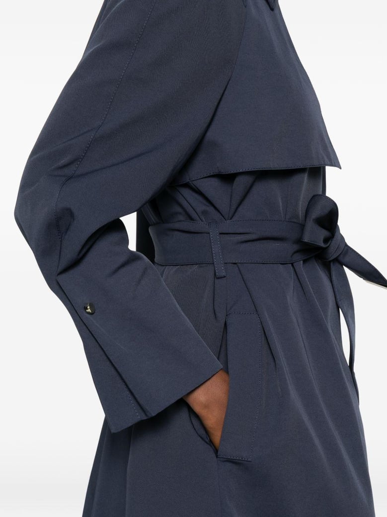 cotton blend trench coat by Selfnex
