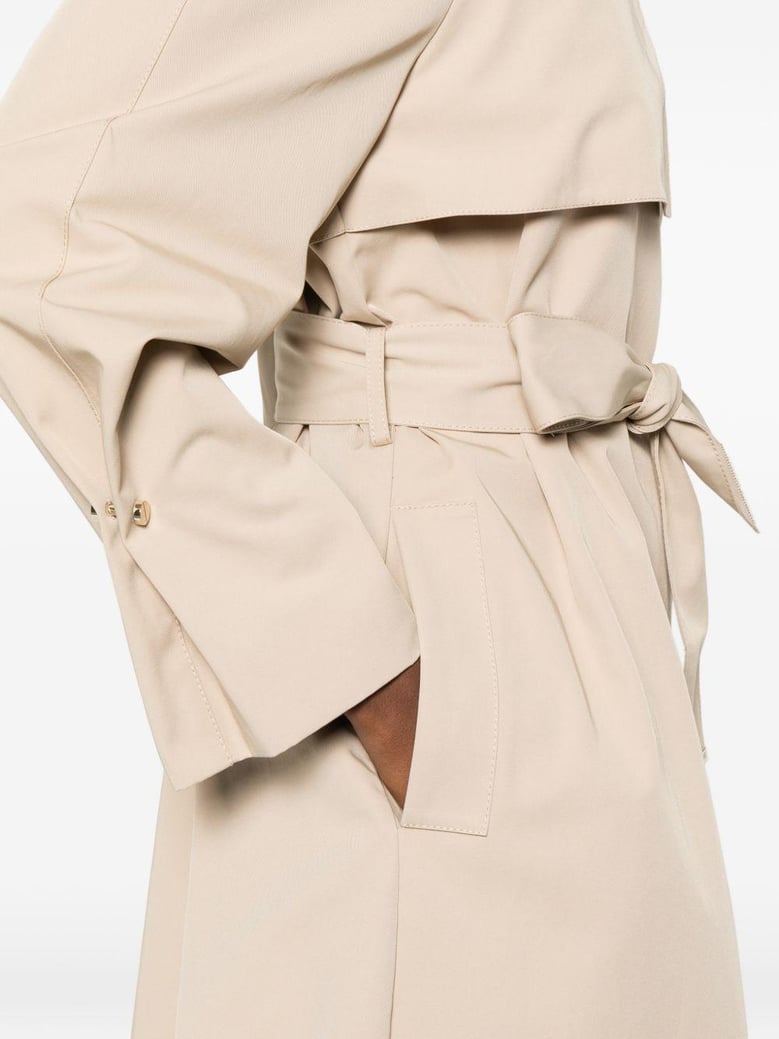 cotton blend trench coat by Selfnex