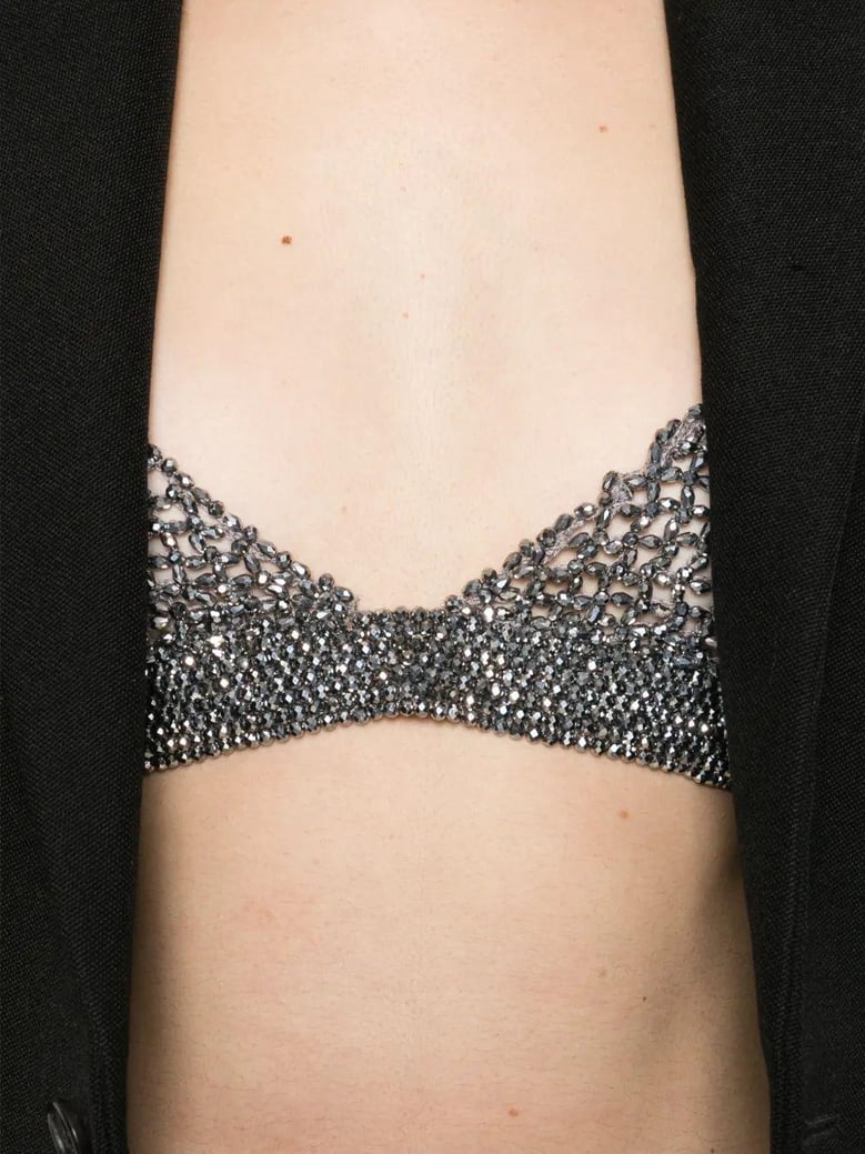embroidered top by Selfnex