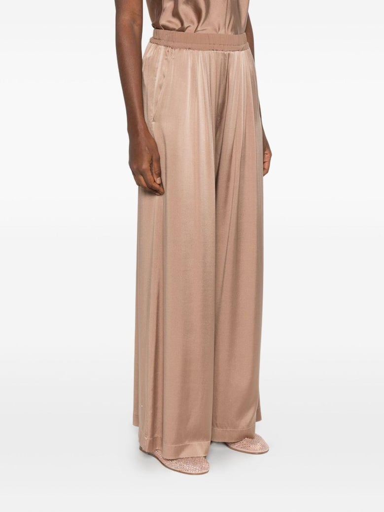 silk satin trousers by Selfnex