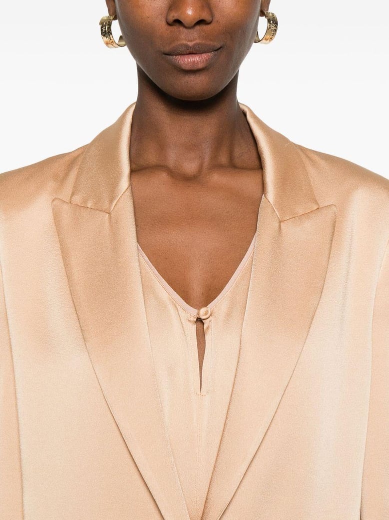single-breasted blazer jacket by Selfnex