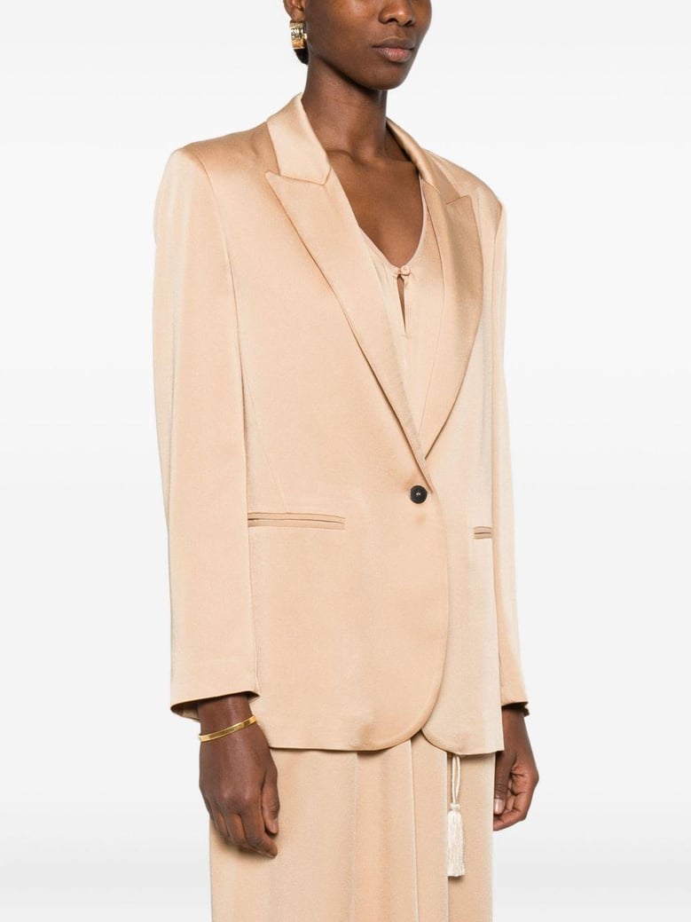 single-breasted blazer jacket by Selfnex