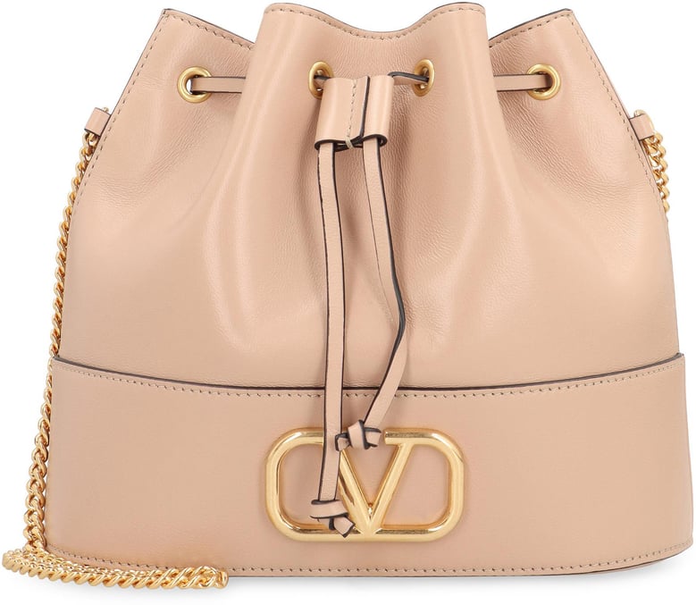 vlogo signature leather mini bag by Selfnex