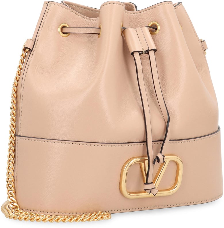 vlogo signature leather mini bag by Selfnex