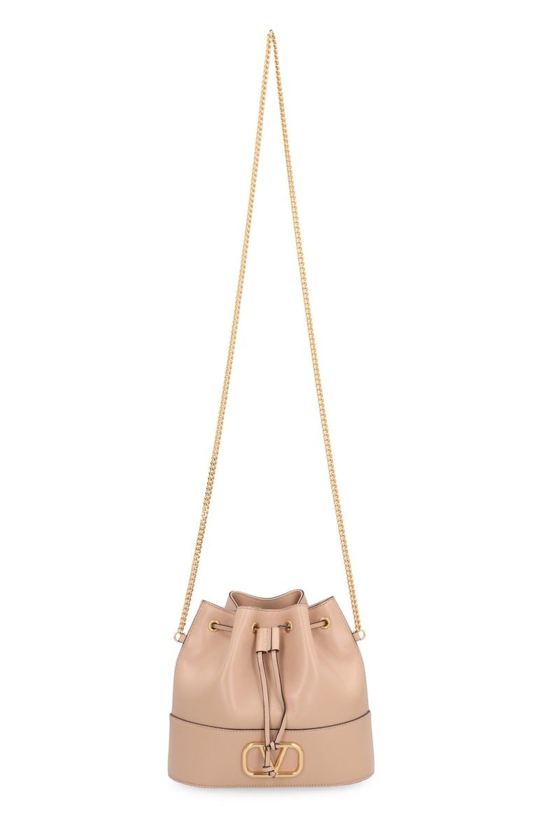 vlogo signature leather mini bag by Selfnex