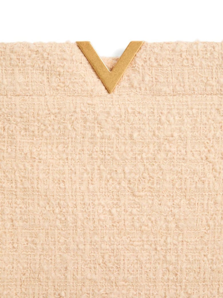 vlogo signature wool skirt by Selfnex