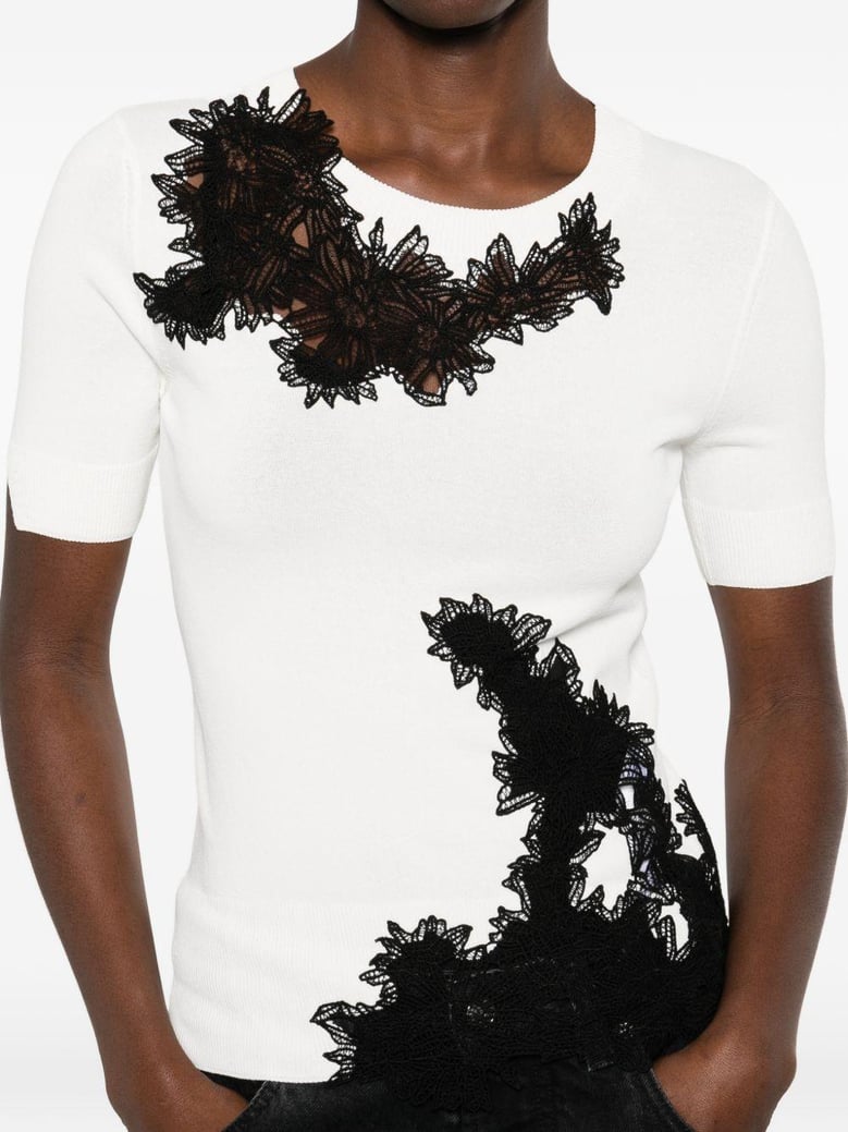 embroidered top by Selfnex