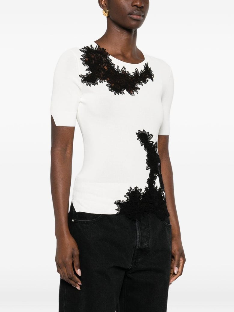 embroidered top by Selfnex