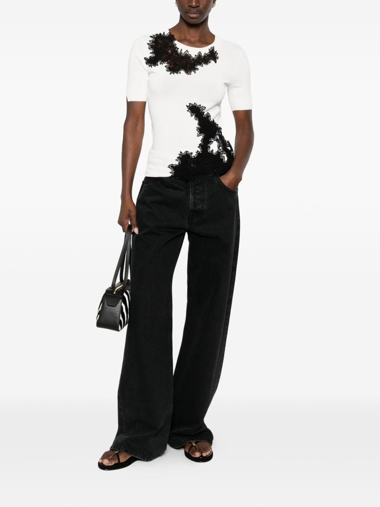 embroidered top by Selfnex