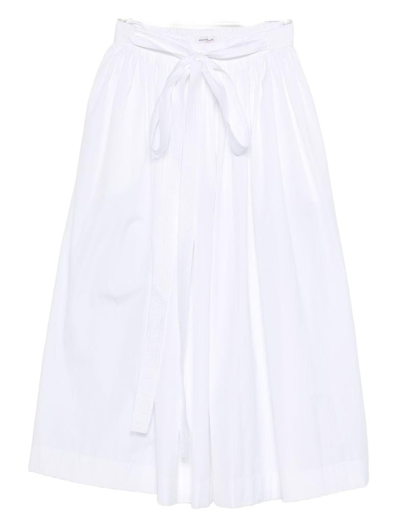 cotton long skirt by Selfnex