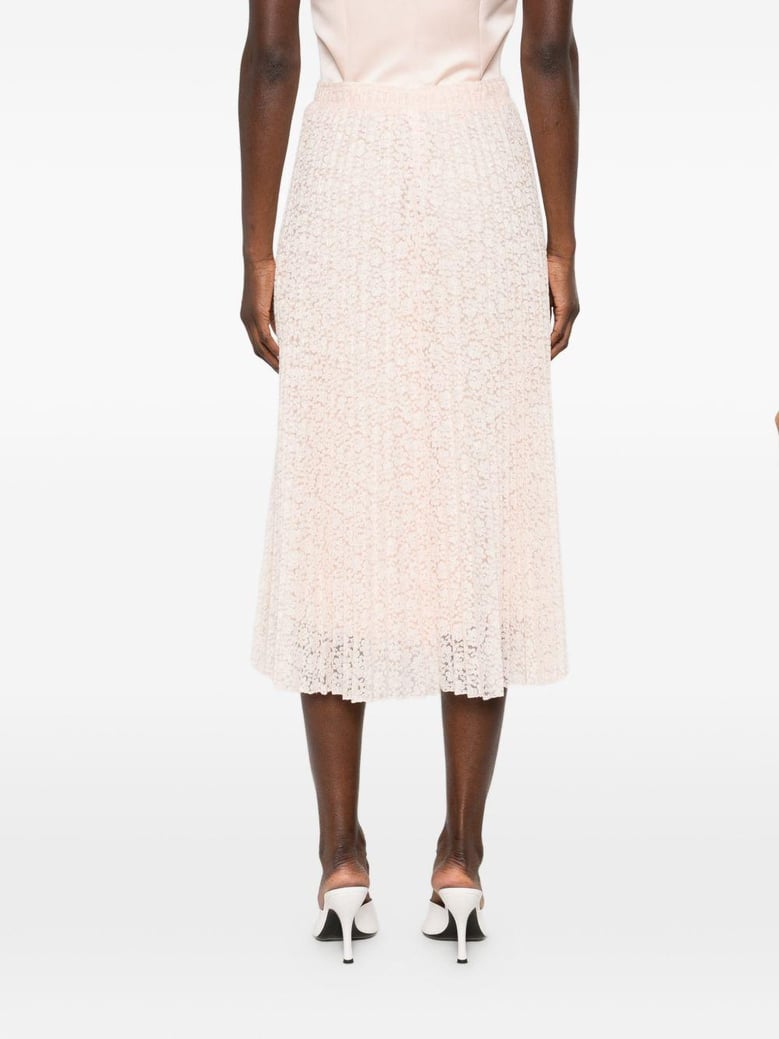 embroidered long skirt by Selfnex