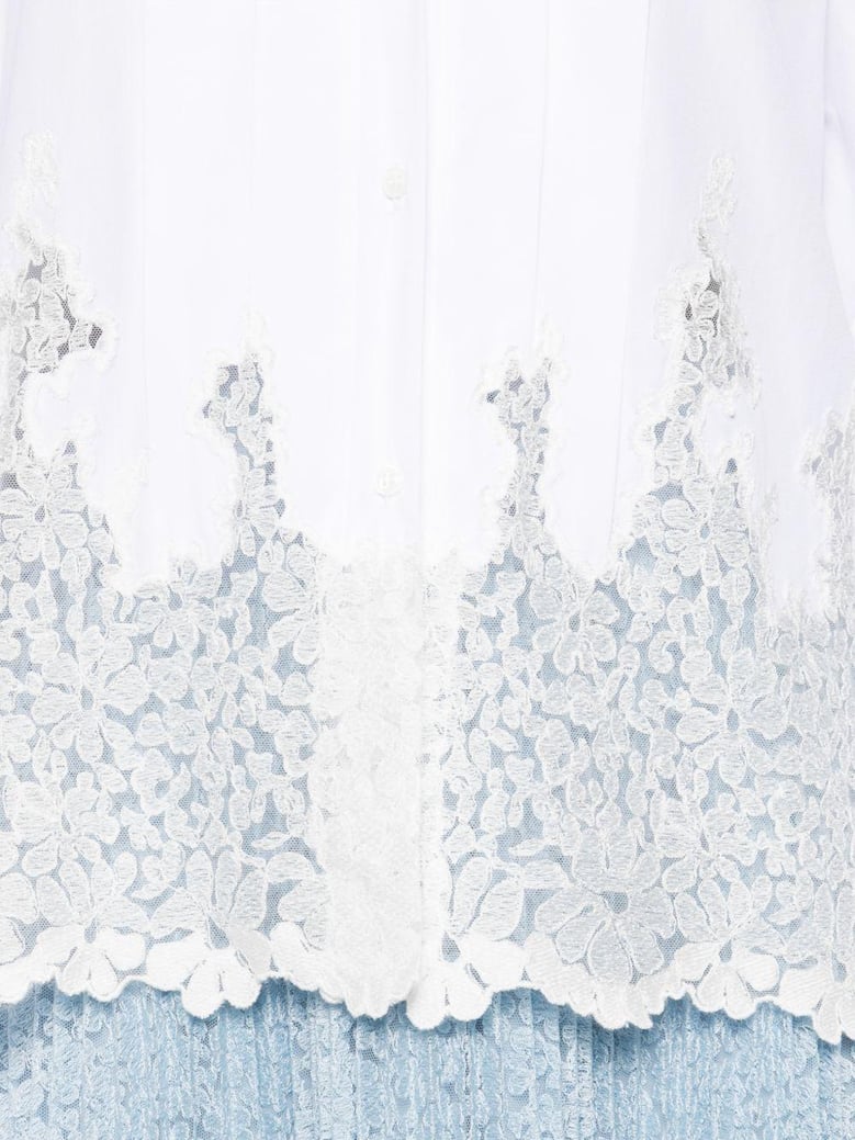 cotton embroidered shirt by Selfnex