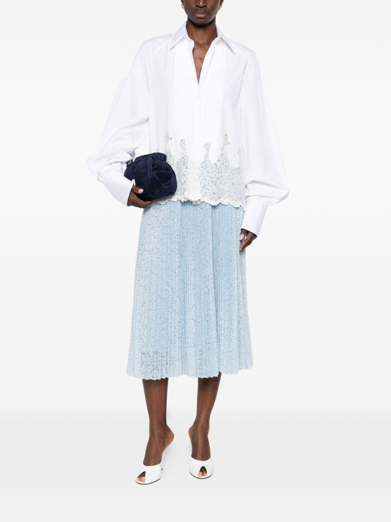 cotton embroidered shirt by Selfnex