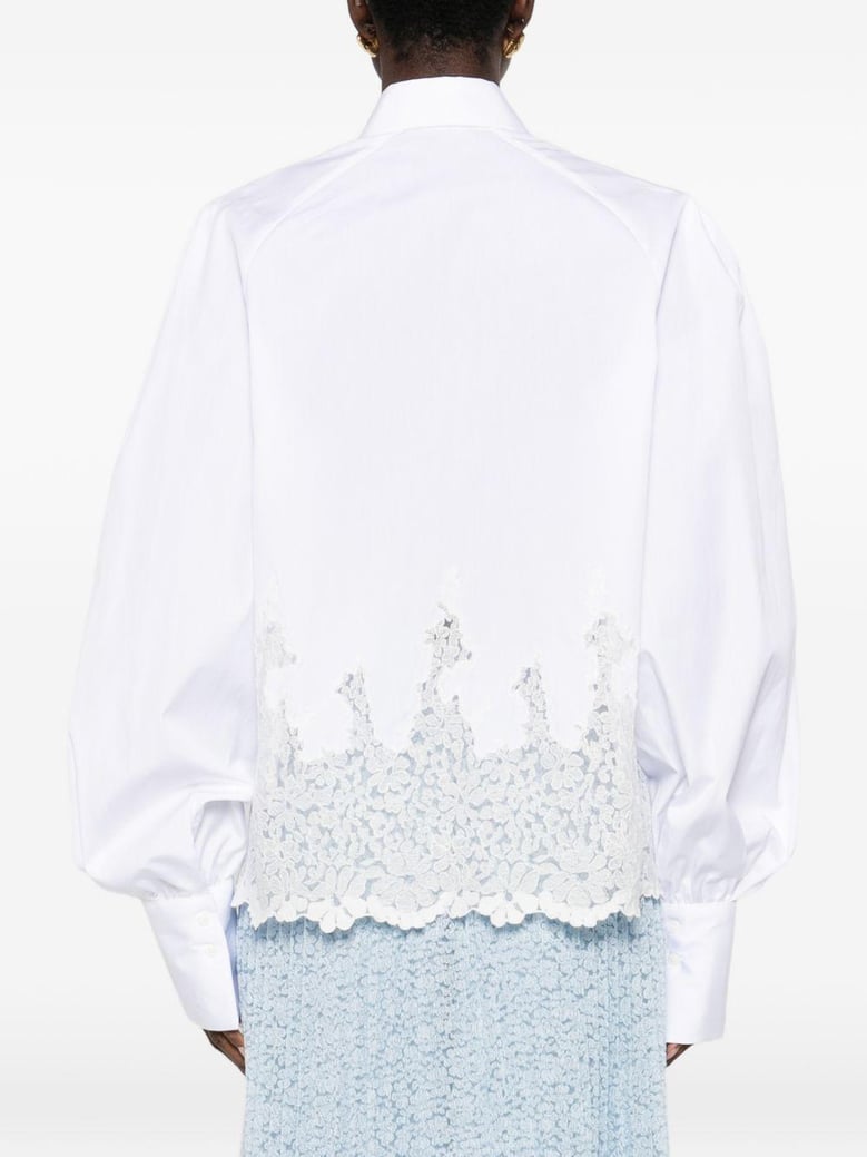 cotton embroidered shirt by Selfnex